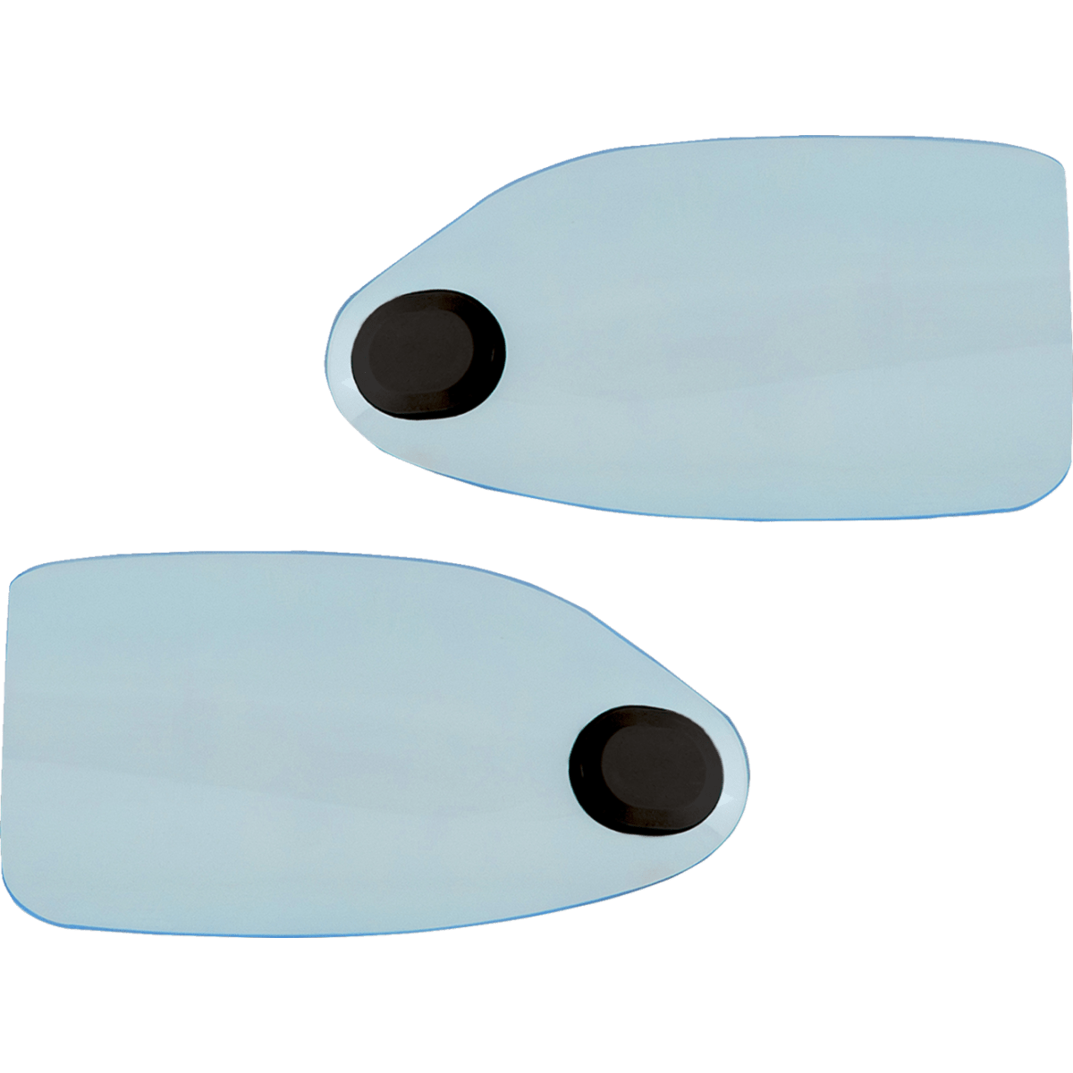 KLOCK WERKS - Ice Flare Hand Guards - Blue Ice - Hand Guards - MetalCore Harley Supply