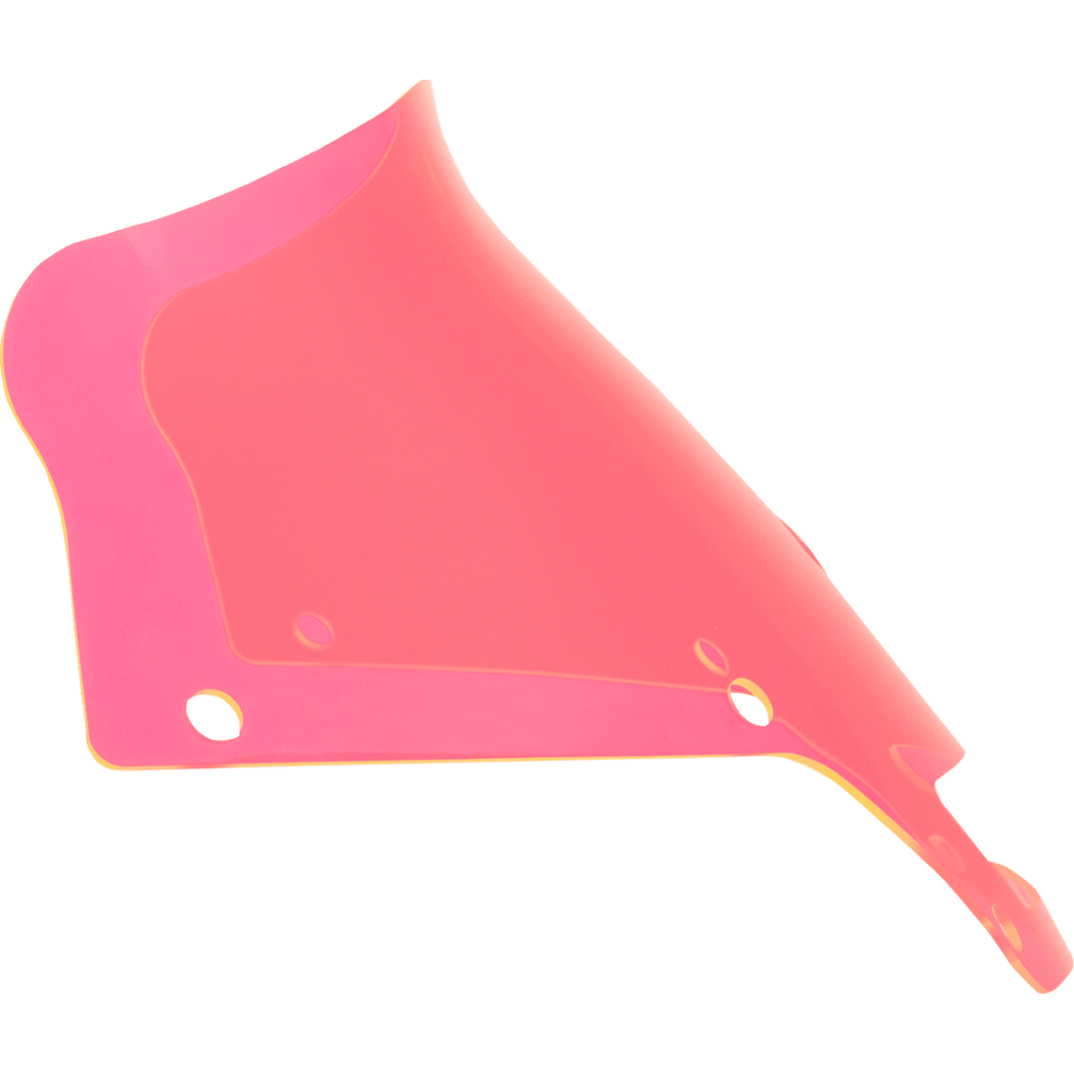 KLOCK WERKS - Ice Kolor Flare Windshields - 6" Pink Ice - Windshields - MetalCore Harley Supply