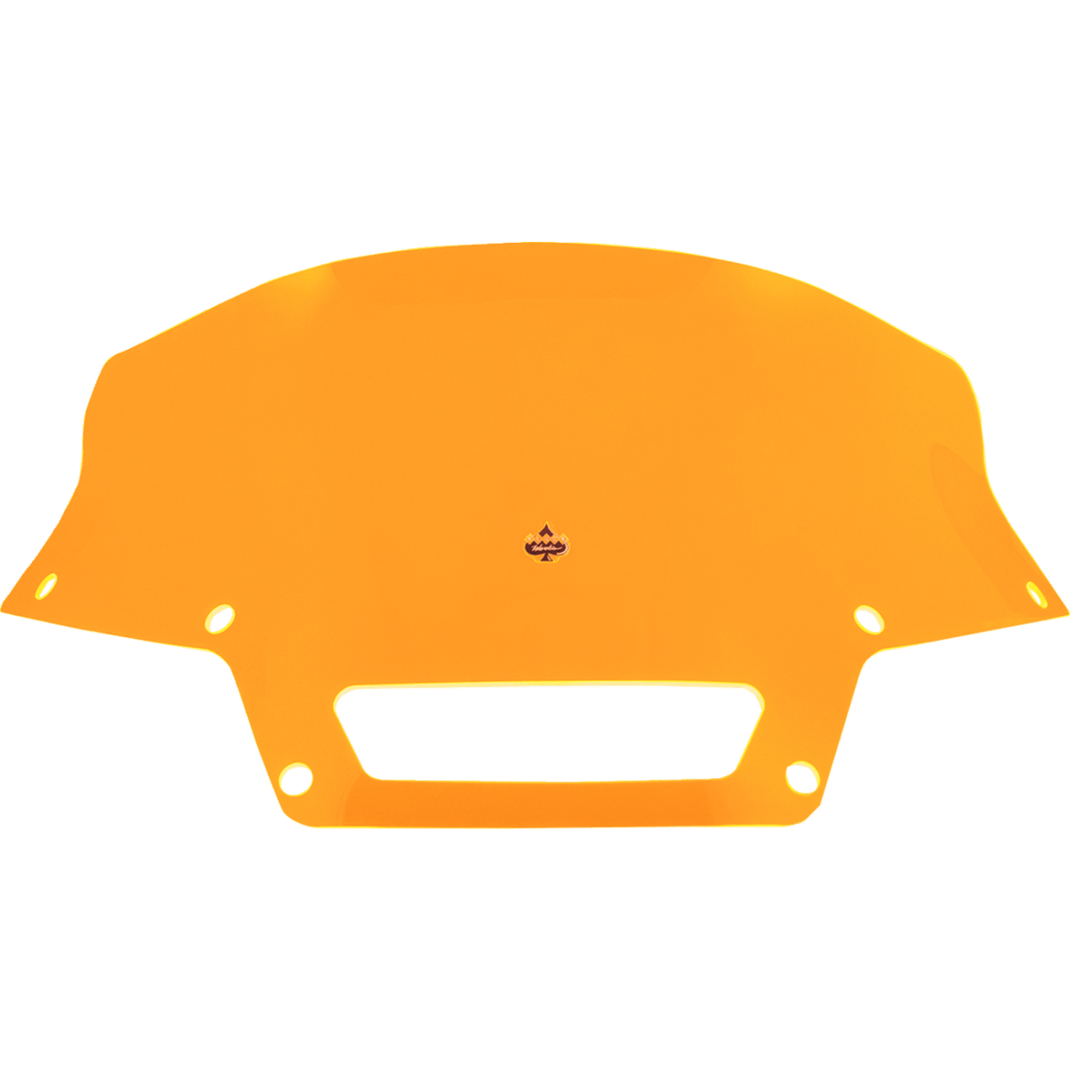 KLOCK WERKS - Ice Kolor Flare Windshields - 6" Orange Ice - view 2 - Windshields - MetalCore Harley Supply