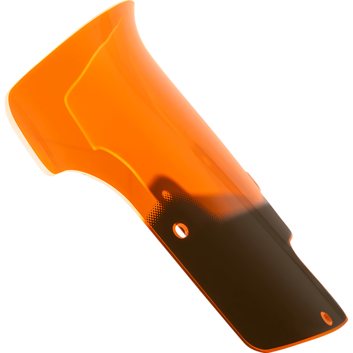 KLOCK WERKS - Ice Flare Windshield - Orange Ice - Windshields - MetalCore Harley Supply