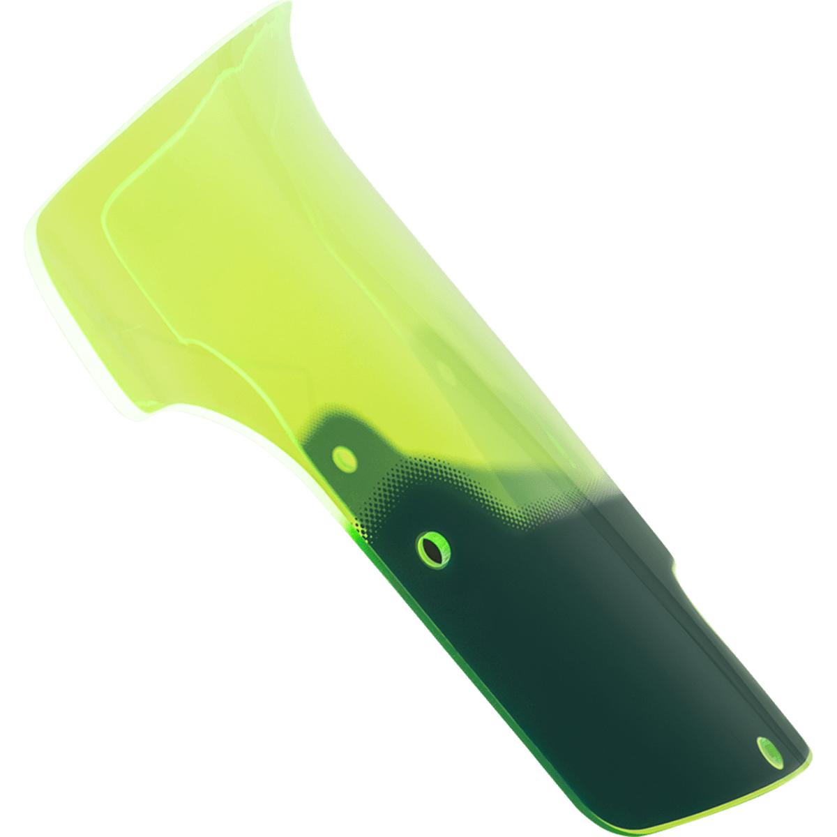 KLOCK WERKS - Ice Flare Windshield - Green Ice - Windshields - MetalCore Harley Supply