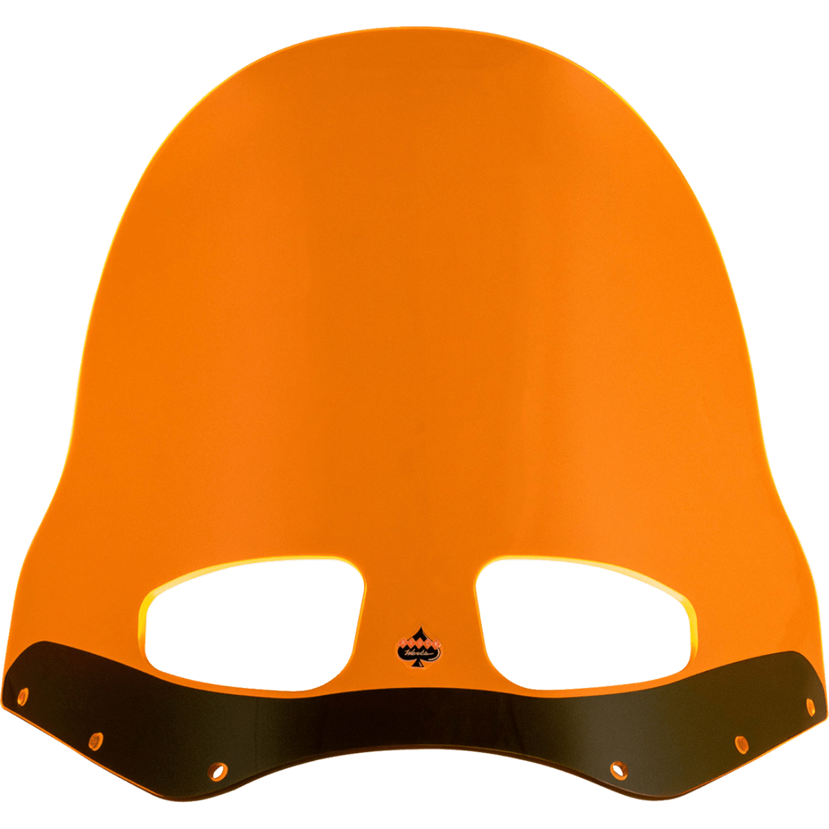 KLOCK WERKS - Ice Flare Windshield - Orange Ice - Memphis Shades Road Warrior Fairing - MetalCore Harley Supply - View 2