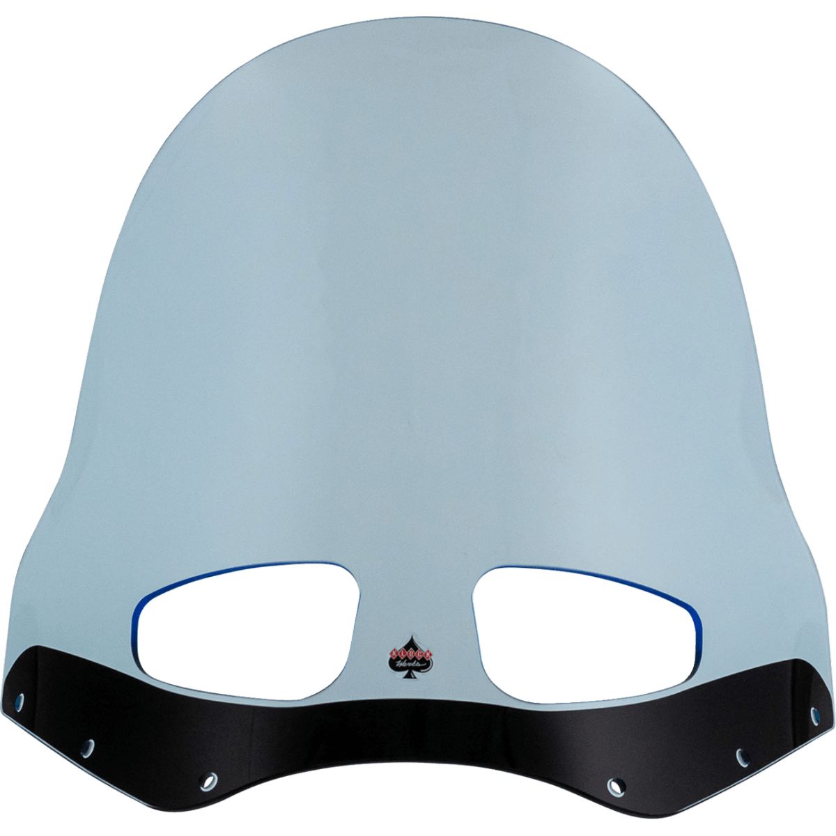KLOCK WERKS - Ice Flare Windshield - Blue Ice - Memphis Shades Road Warrior Fairing - MetalCore Harley Supply - View 2