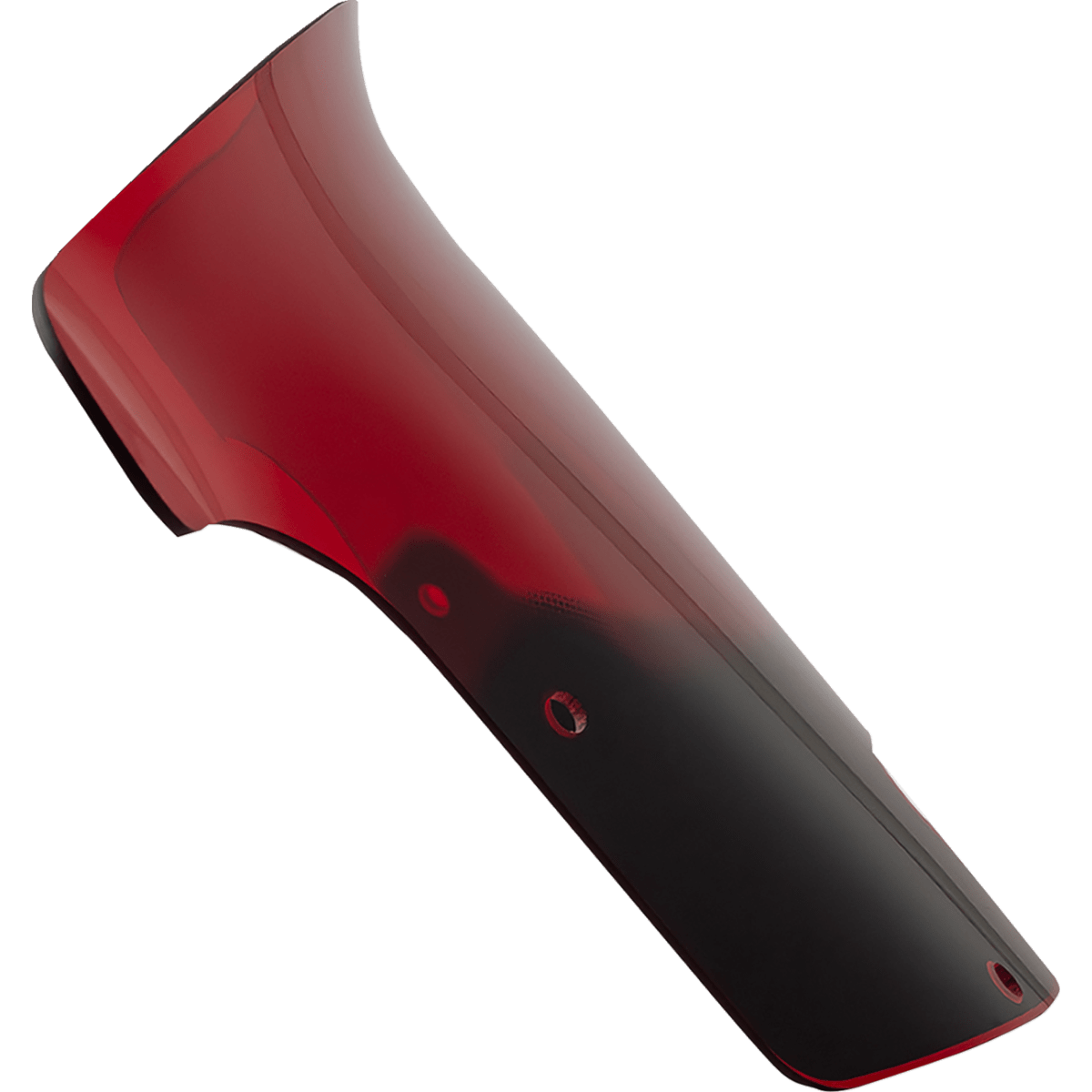 KLOCK WERKS - Kolor Flare Windshield - Red - Windshields - MetalCore Harley Supply