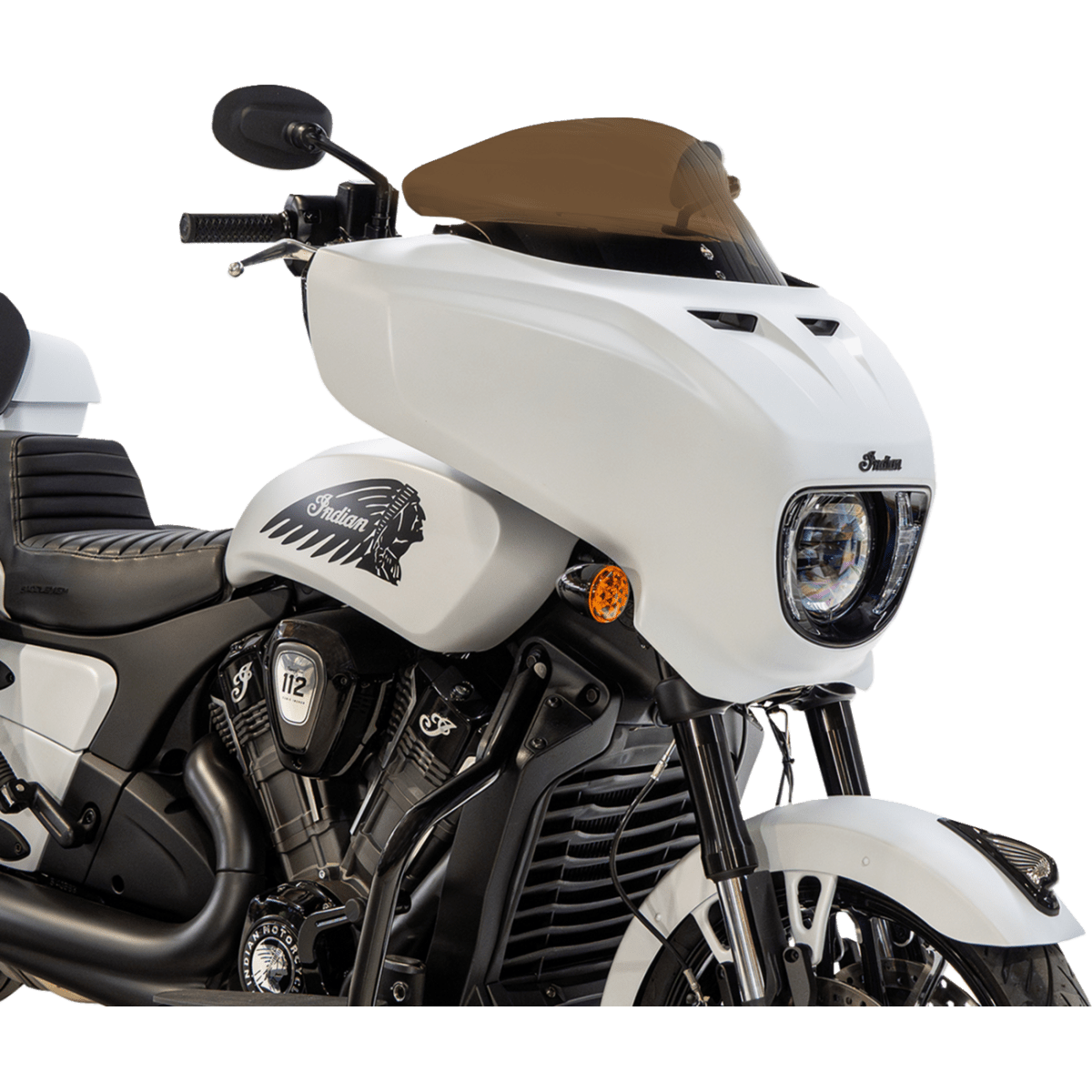 KLOCK WERKS - Kolor Flare Windshield - Bronze - View 28 - MetalCore Harley Supply