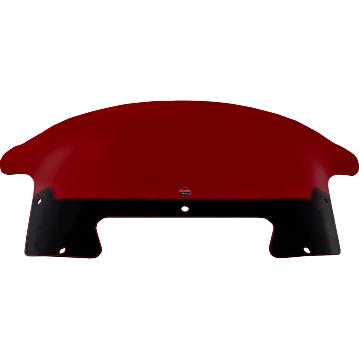KLOCK WERKS - Kolor Flare Windshield - Red - View 2 - MetalCore Harley Supply