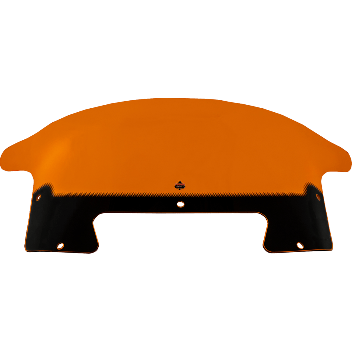 KLOCK WERKS - Kolor Flare Windshield - Orange - View 7 - MetalCore Harley Supply