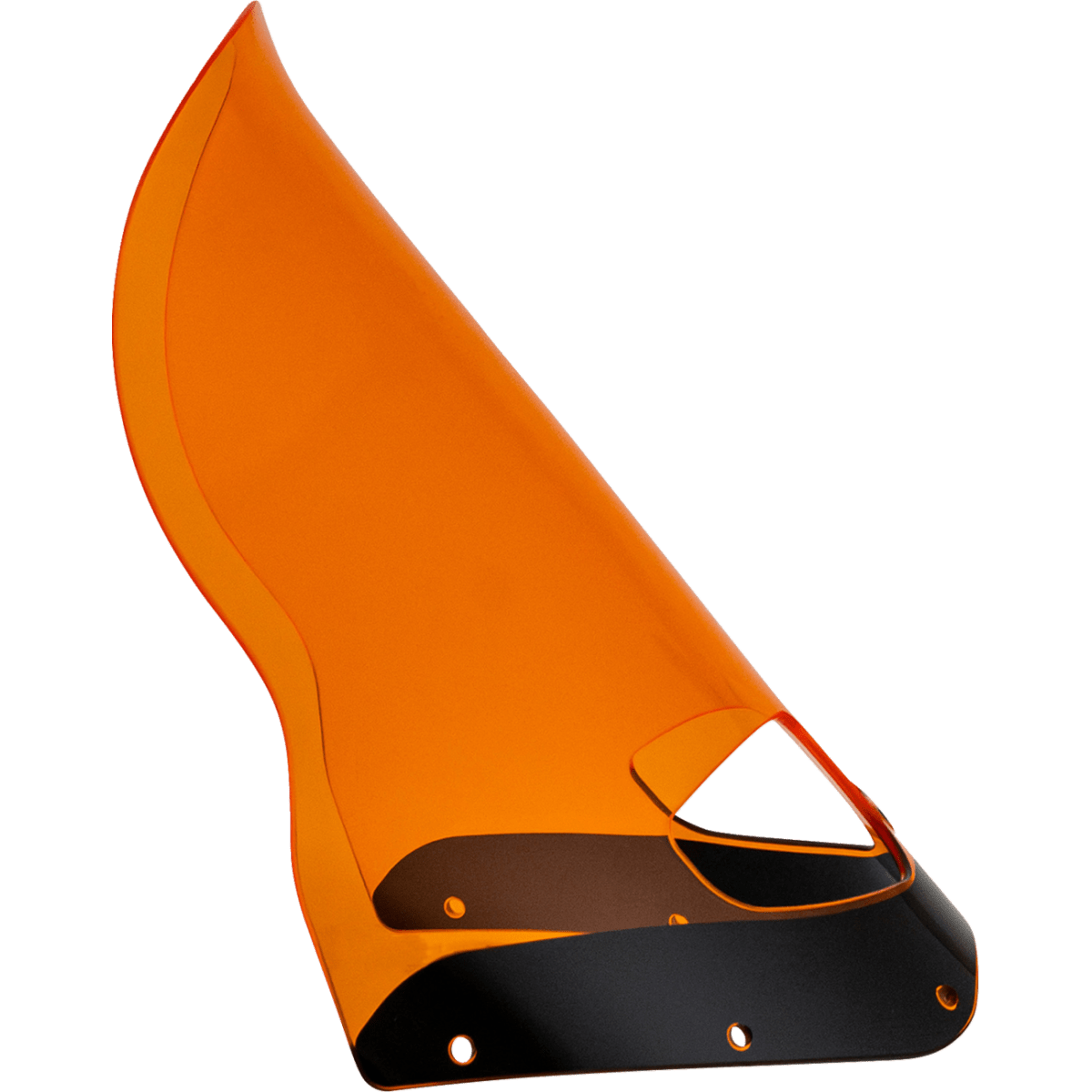 KLOCK WERKS - Kolor Flare Windshield - Orange - Memphis Shades Road Warrior Fairing - MetalCore Harley Supply