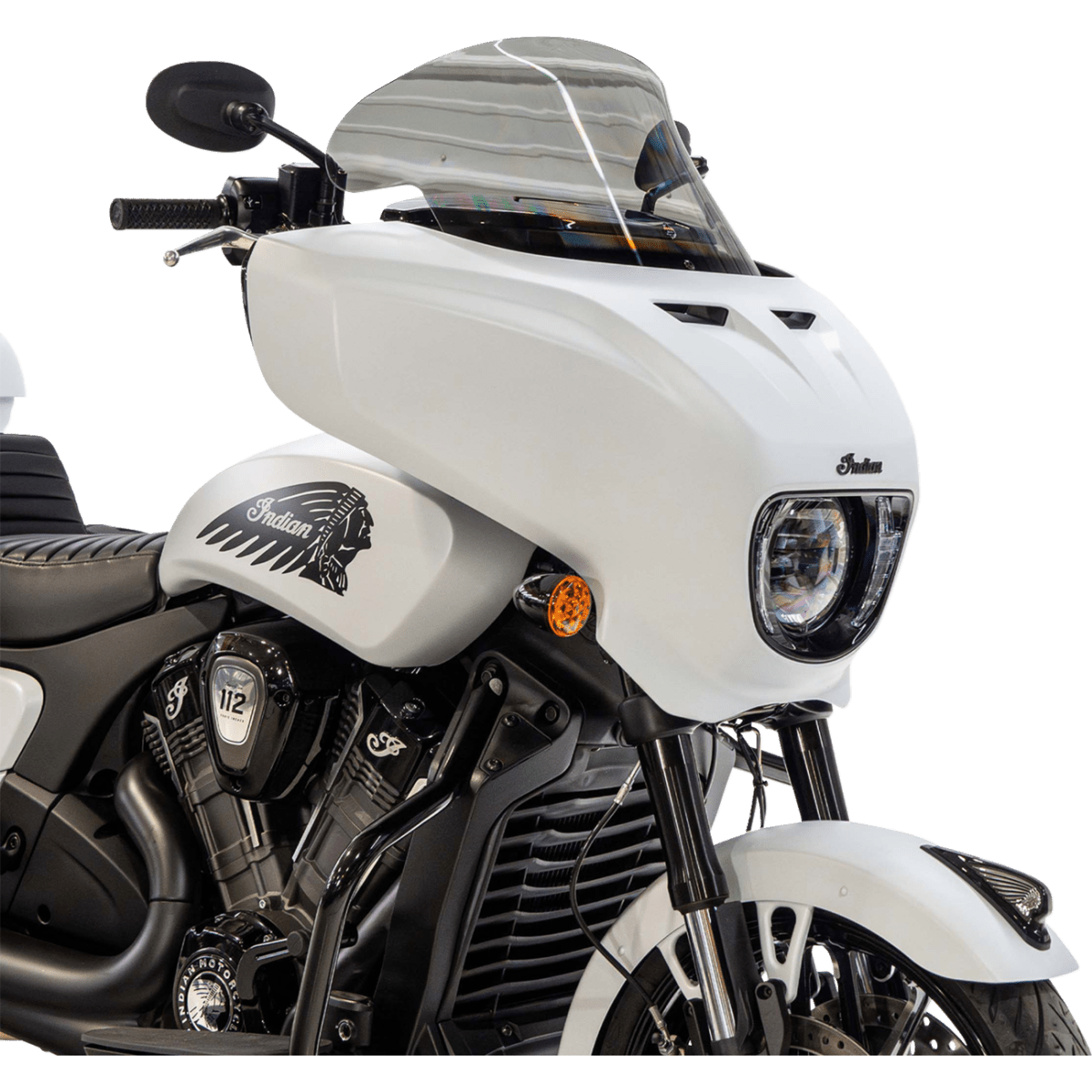 KLOCK WERKS - Tint Flare Windshield - Tint 12" - View 14 - MetalCore Harley Supply