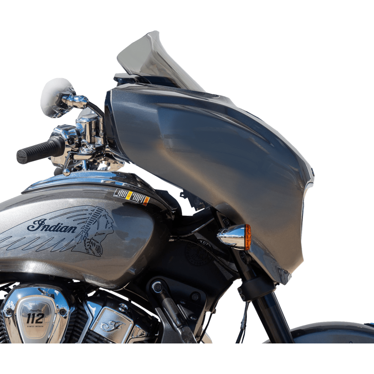 KLOCK WERKS - Tint Flare Windshield - Tint 9" - View 6 - MetalCore Harley Supply