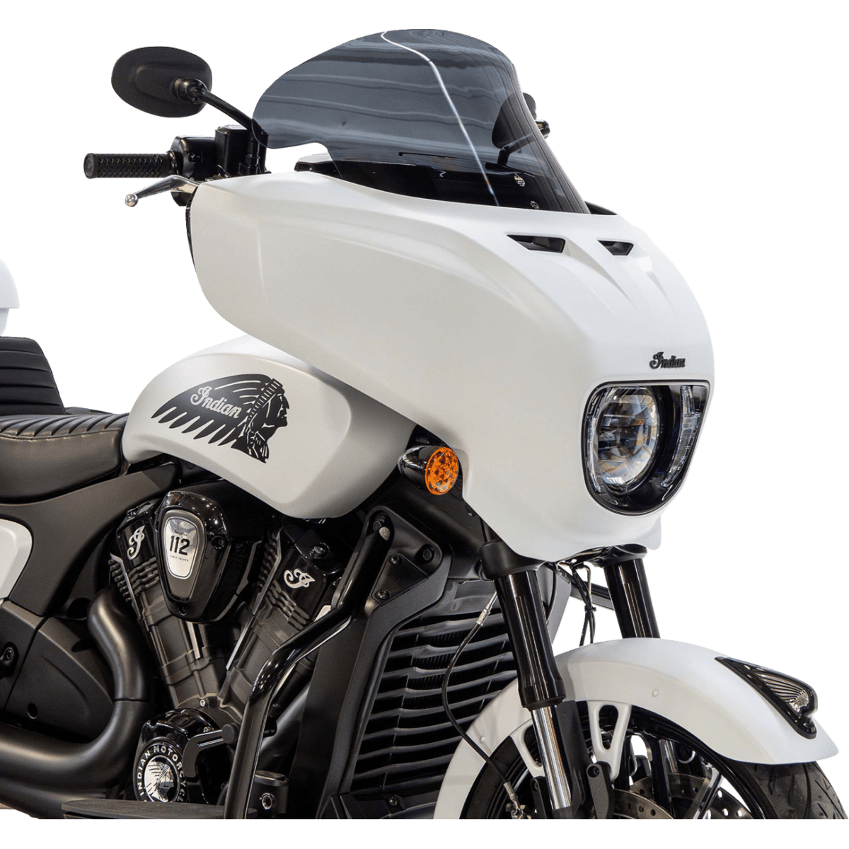 KLOCK WERKS - Tint Flare Windshield - Dark Smoke 12" - View 10 - MetalCore Harley Supply