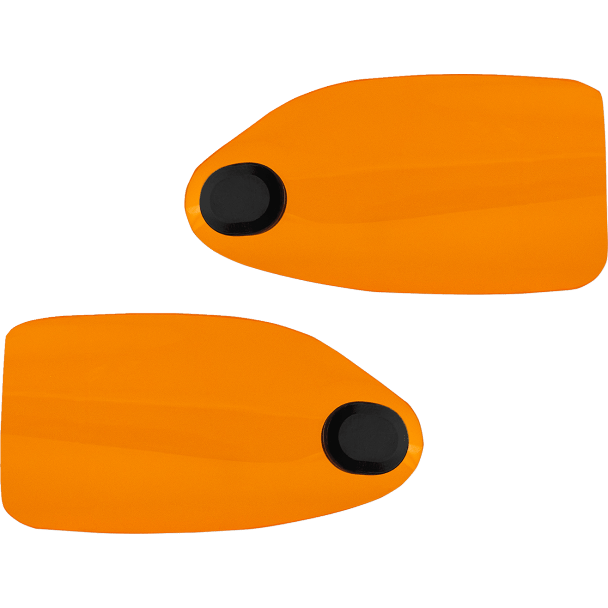 KLOCK WERKS - Kolor Flare Hand Guards - Orange - view 2 - Hand Guards - MetalCore Harley Supply