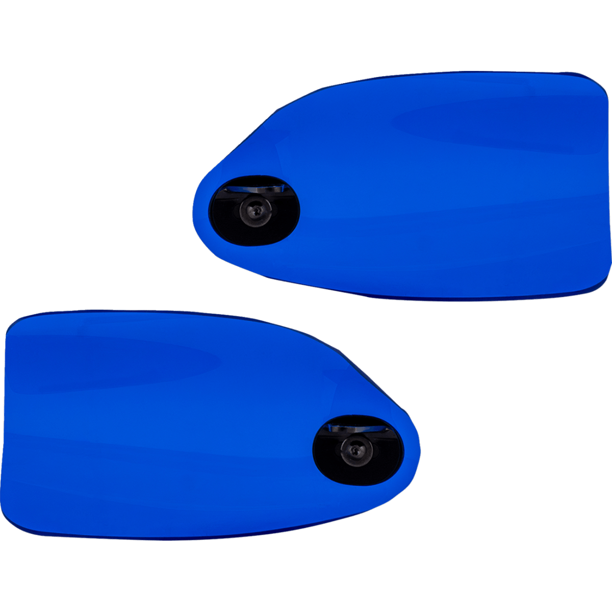KLOCK WERKS - Kolor Flare Hand Guards - Blue - view 2 - Hand Guards - MetalCore Harley Supply