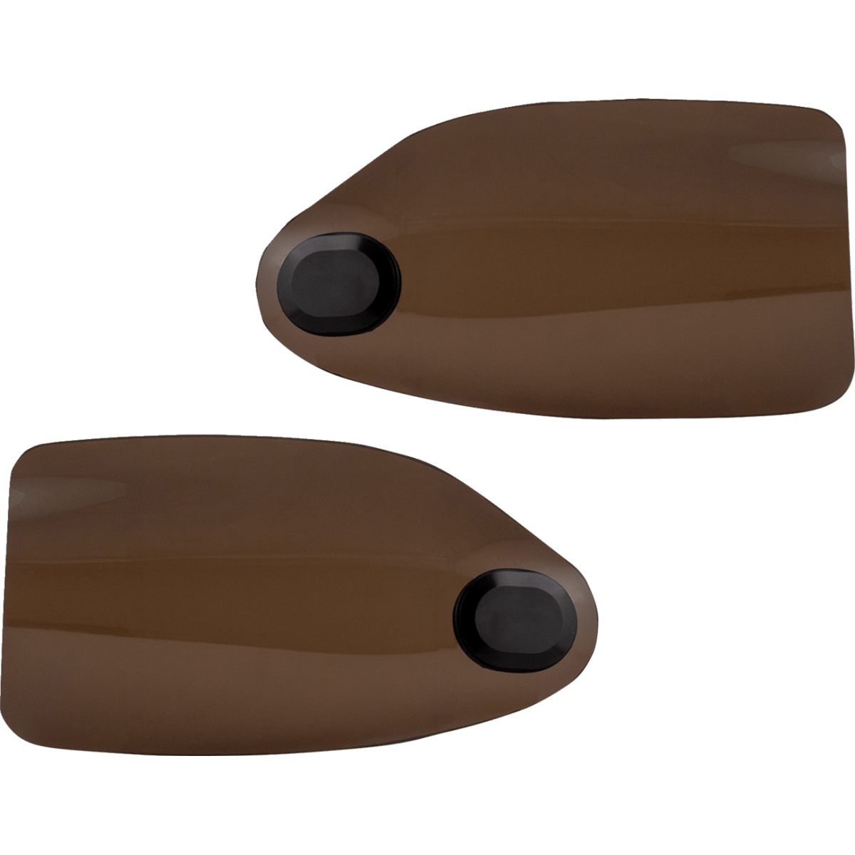 KLOCK WERKS - Kolor Flare Hand Guards - Bronze - view 2 - Hand Guards - MetalCore Harley Supply