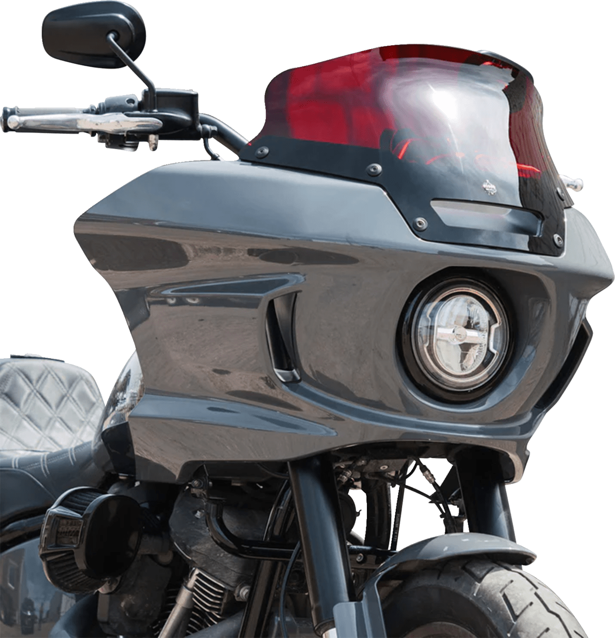 KLOCK WERKS - Kolor Flareâ„¢ Sport Windshield / '22 - '23 Low Rider ST - Windshields - MetalCore Harley Supply