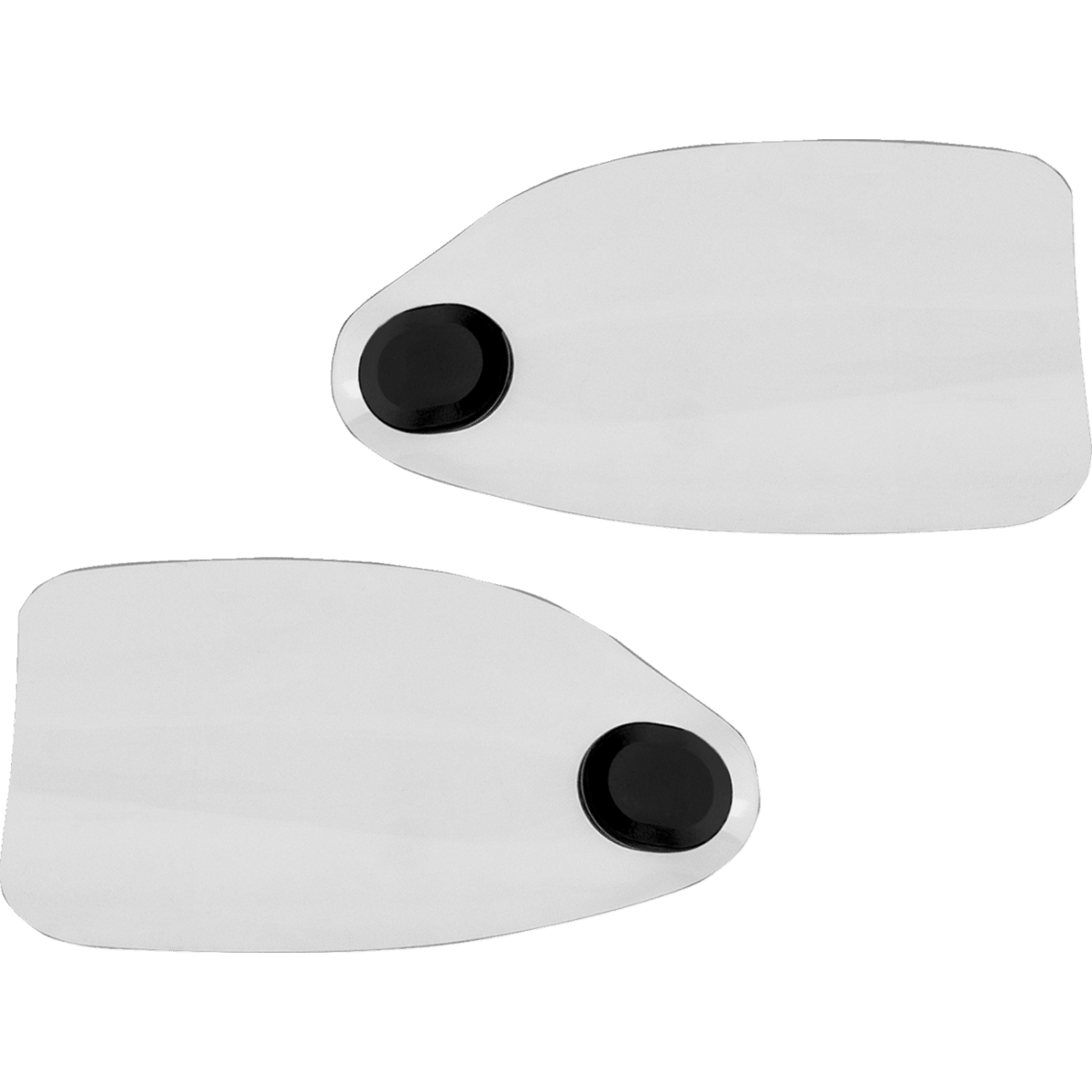 KLOCK WERKS - Tint Flare Hand Guards - Clear - Hand Guards - MetalCore Harley Supply