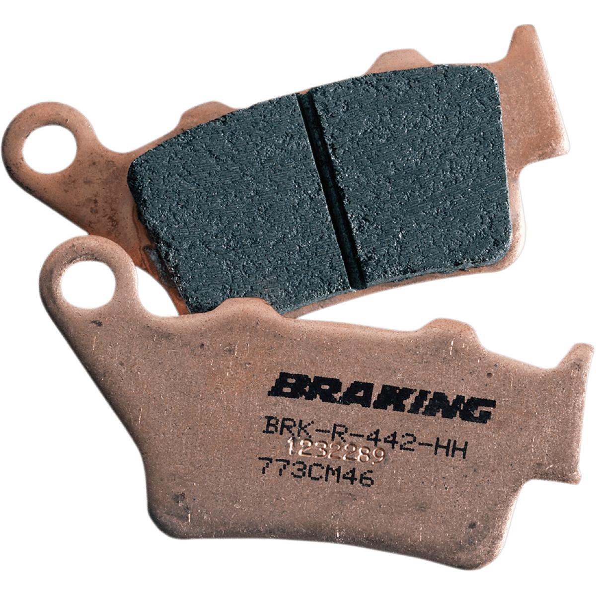 LYNDALL RACING BRAKES - Gold-Plus Brake Pads - PM 2-Piston, JayBrake, GMA and Iron Pegasus - View 2 - MetalCore Harley Supply