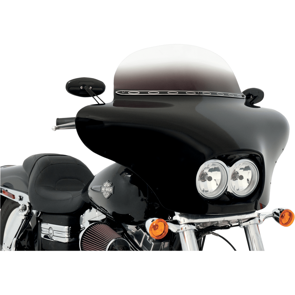 MEMPHIS SHADES - Batwing Fairing - '08-'17 FXDF Fat Bob View 3 - MetalCore Harley Supply