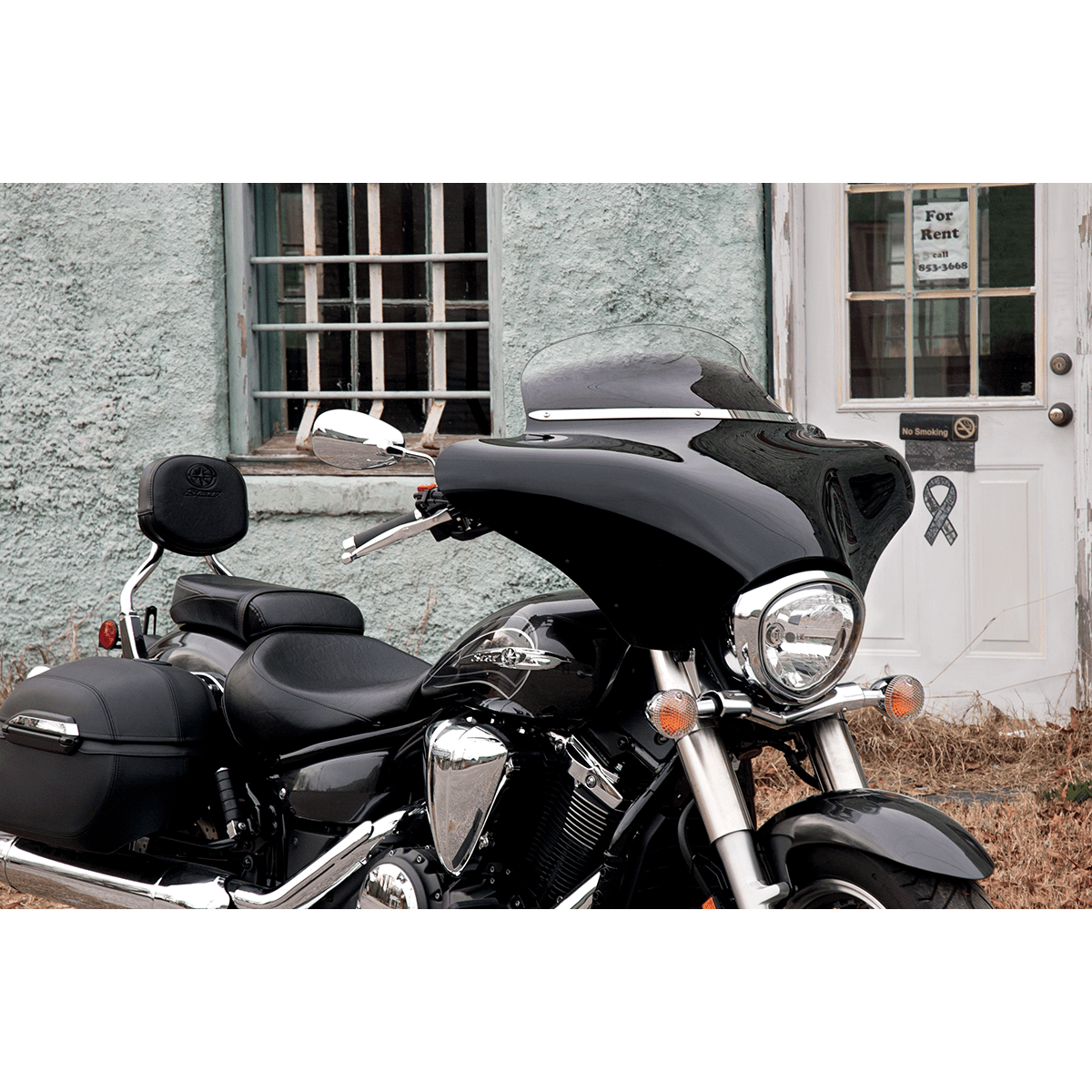 MEMPHIS SHADES - Batwing Fairing Trim - Solid slim-style View 4 - MetalCore Harley Supply