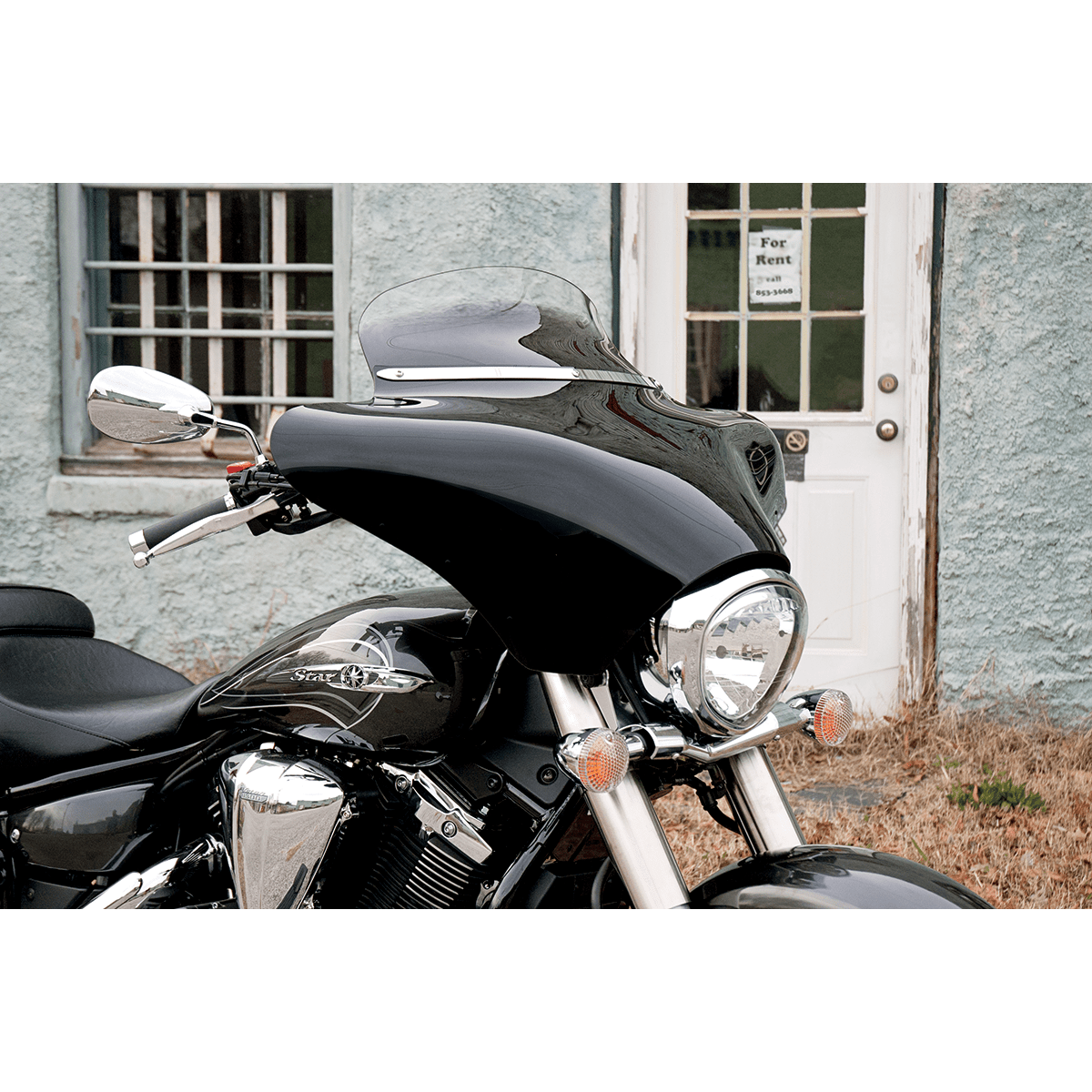 MEMPHIS SHADES - Batwing Fairing Trim - Solid slim-style View 3 - MetalCore Harley Supply