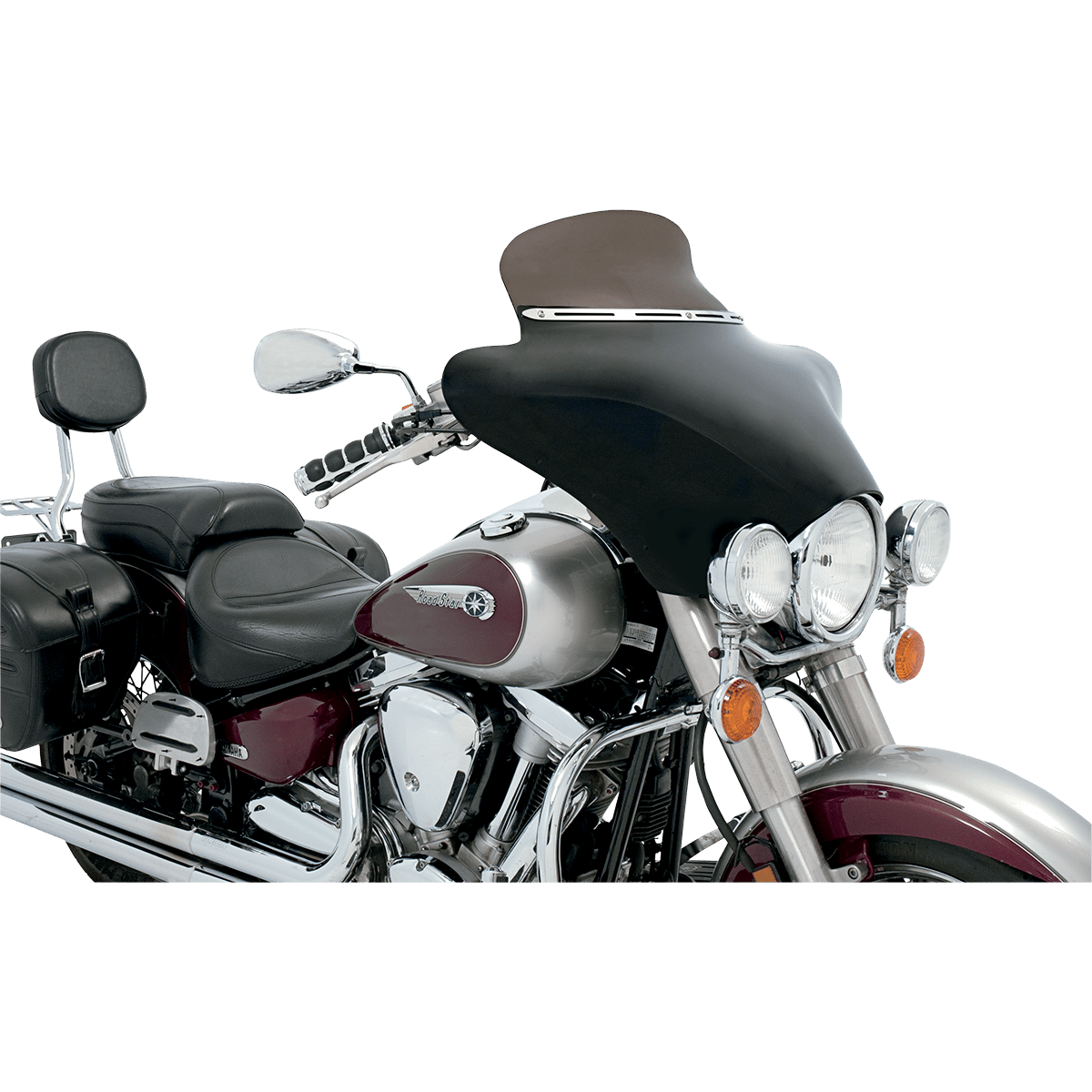 MEMPHIS SHADES - Batwing Fairing Trim - Slotted slim-style View 4 - MetalCore Harley Supply