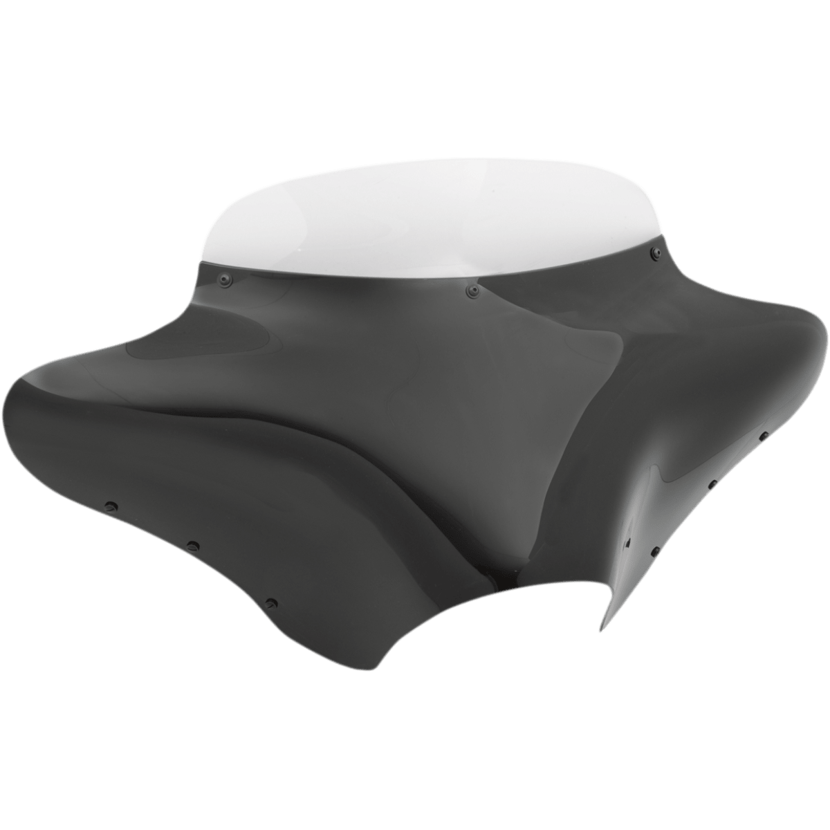 MEMPHIS SHADES - Batwing Fairing Windshield - 5" Clear - MetalCore Harley Supply