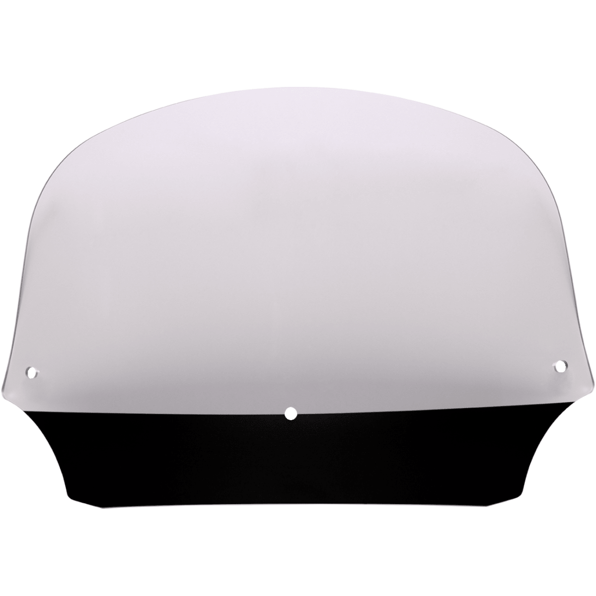 MEMPHIS SHADES - Batwing Fairing Windshield - 9" Clear - MetalCore Harley Supply