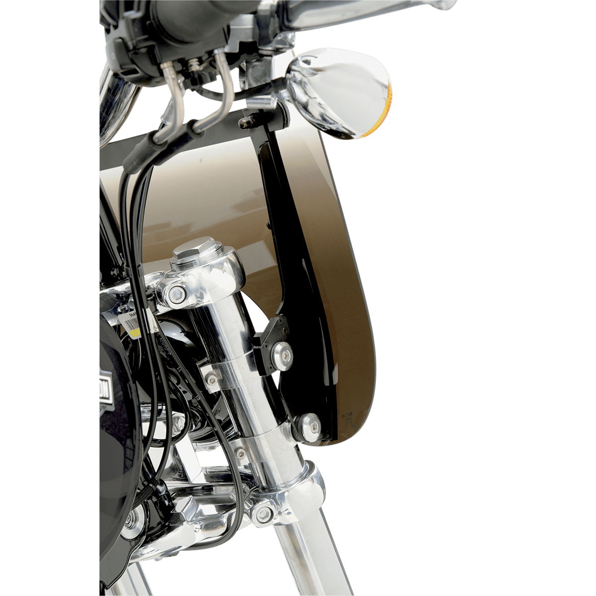 MEMPHIS SHADES - Batwing Trigger-Lock Mount Kit - '94-'22 FLHR/FLHRI/FLHRCI/FLHRSI Black - MetalCore Harley Supply