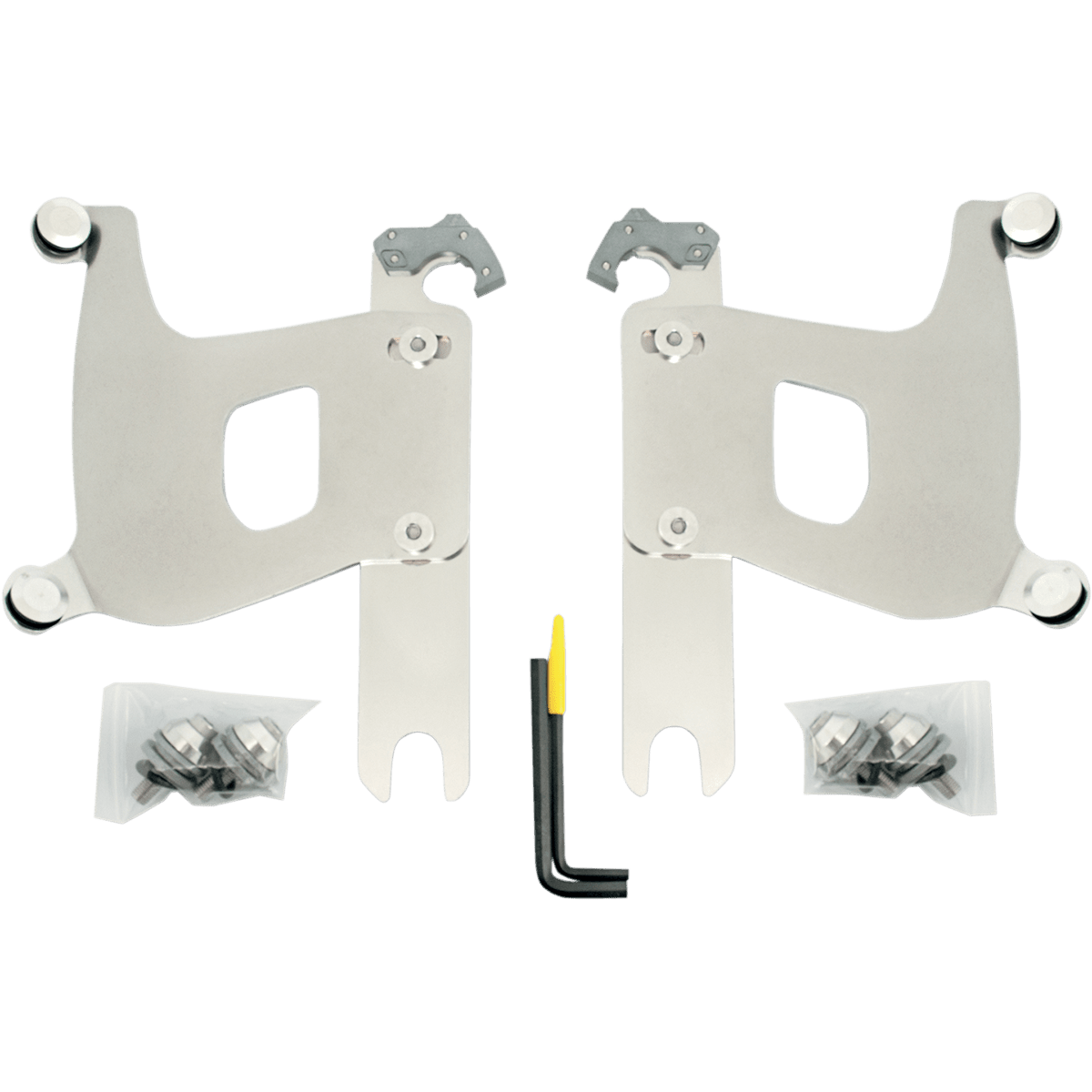 MEMPHIS SHADES - Bullet Trigger-Lock Mount Kit - '86-'17 FLST/FLSTC, '90-'17 FLSTF/FLS, '93-'96 and '05-'17 FLSTN - w/o light