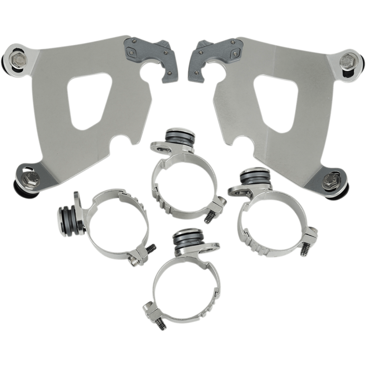 MEMPHIS SHADES - Cafe Trigger-Lock Mount Kit - '18-'25 FXBB/FXBBS and FXST, '06-'17 FXD/FXDC/FXDB/FXDI35, '06-'09 FXDL Polish