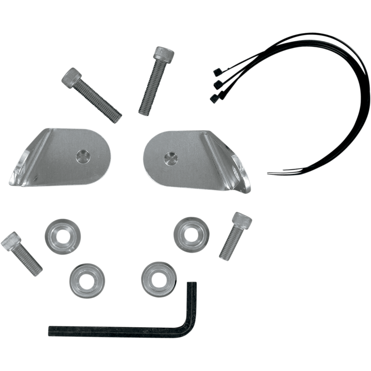 MEMPHIS SHADES - Fairing Turn Signal Relocation Kit - '86-'17 FLST/FLSTC, '90-'17 FLSTF/FLSTFB/FLS, '93-'96 and '05-'1 #2