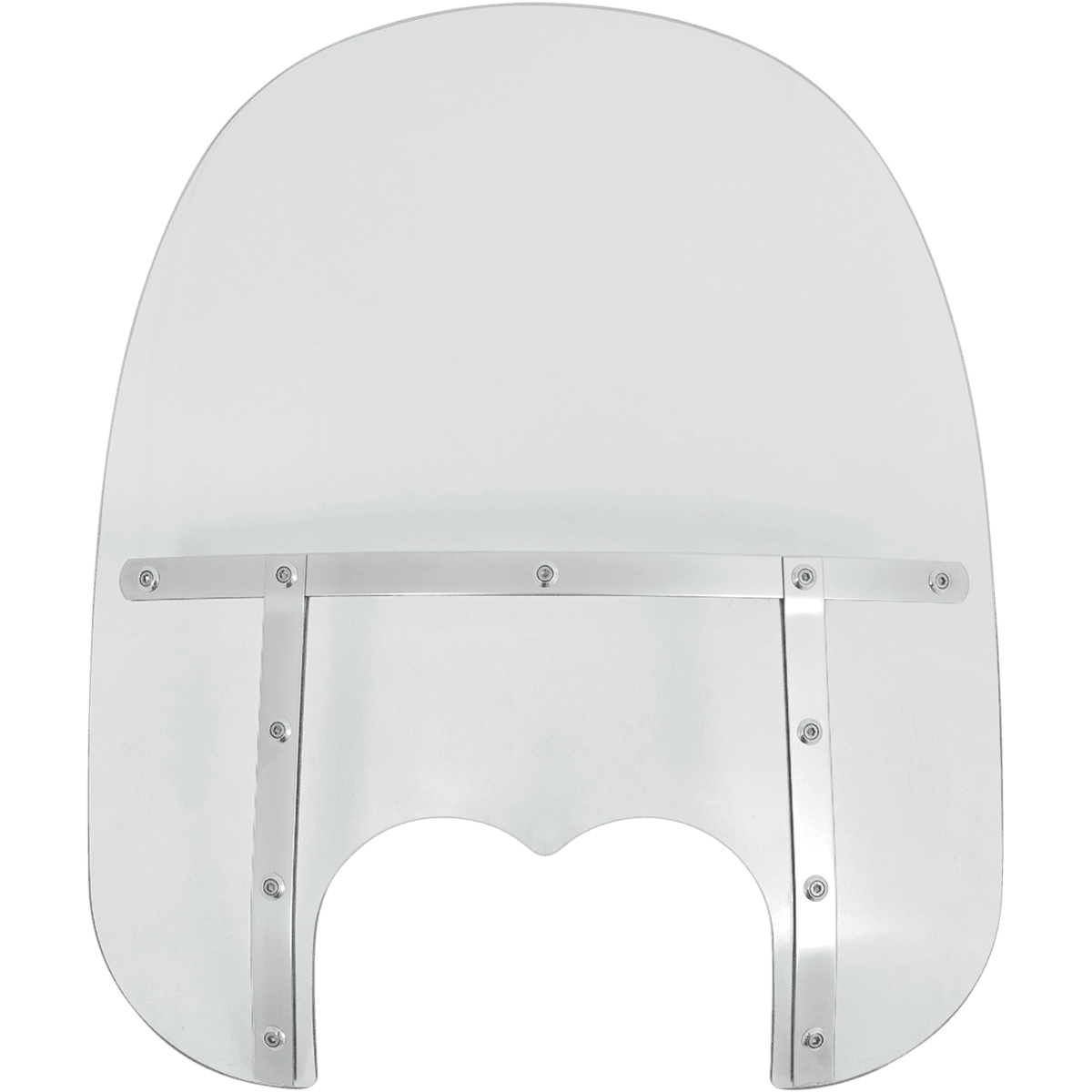 MEMPHIS SHADES - Memphis Fats Windshield FXDF Fat Bob - 19" - Clear - MetalCore Harley Supply