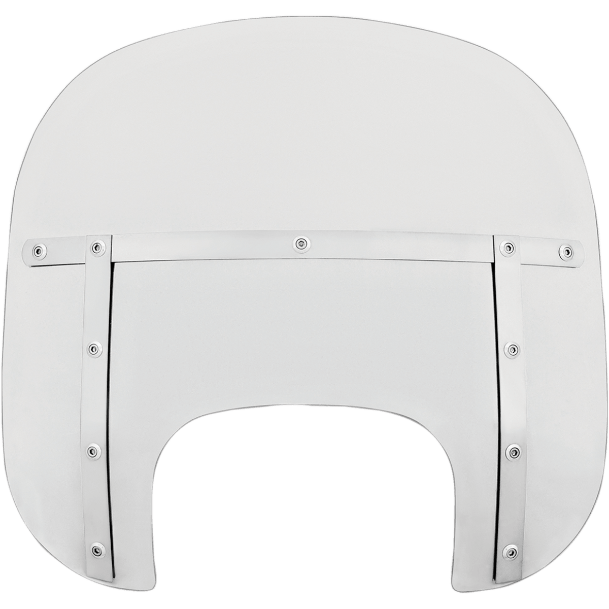 MEMPHIS SHADES - Memphis Fats Windshield M8 Fat Boy - 13" - Clear - MetalCore Harley Supply