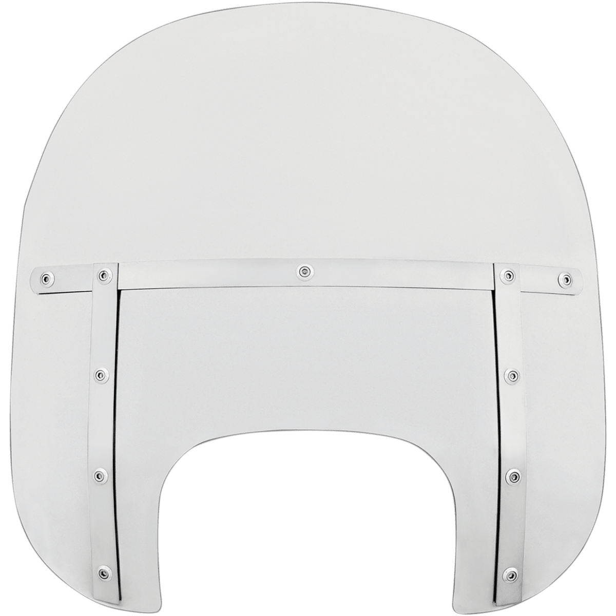 MEMPHIS SHADES - Memphis Fats Windshield M8 Fat Boy - 15" - Clear - MetalCore Harley Supply