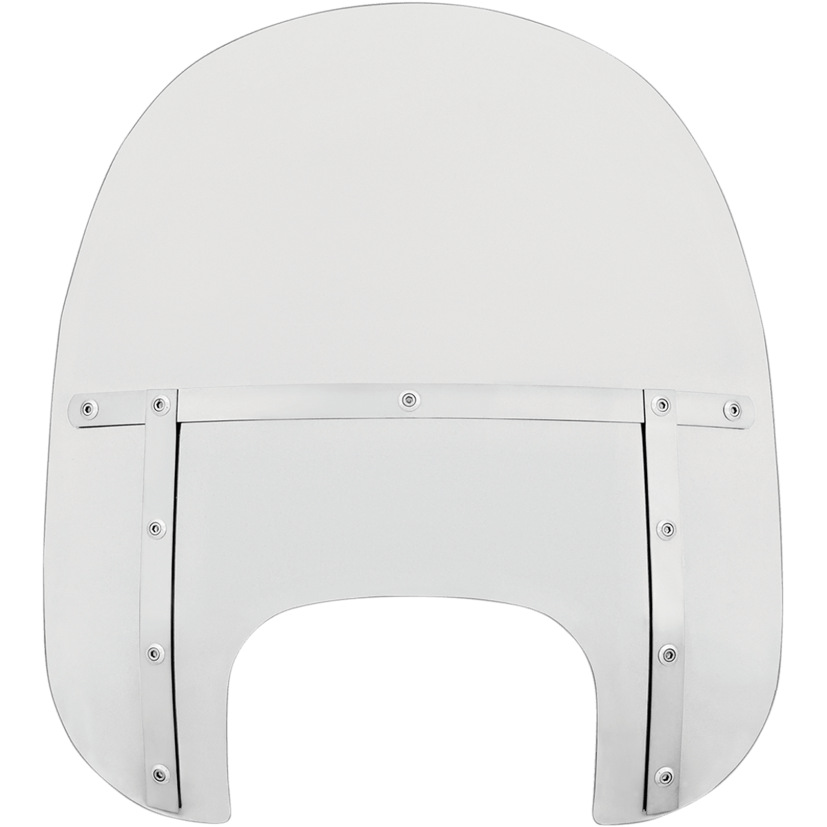 MEMPHIS SHADES - Memphis Fats Windshield M8 Fat Boy - 17" - Clear - MetalCore Harley Supply