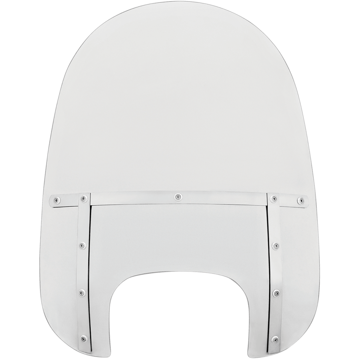 MEMPHIS SHADES - Memphis Fats Windshield M8 Fat Boy - 21" - Clear - MetalCore Harley Supply