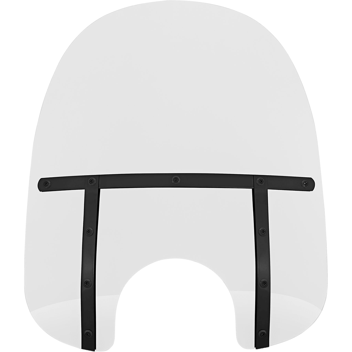 MEMPHIS SHADES - Memphis Fats Windshield - 7" - 19" - Night Shades clear - MetalCore Harley Supply