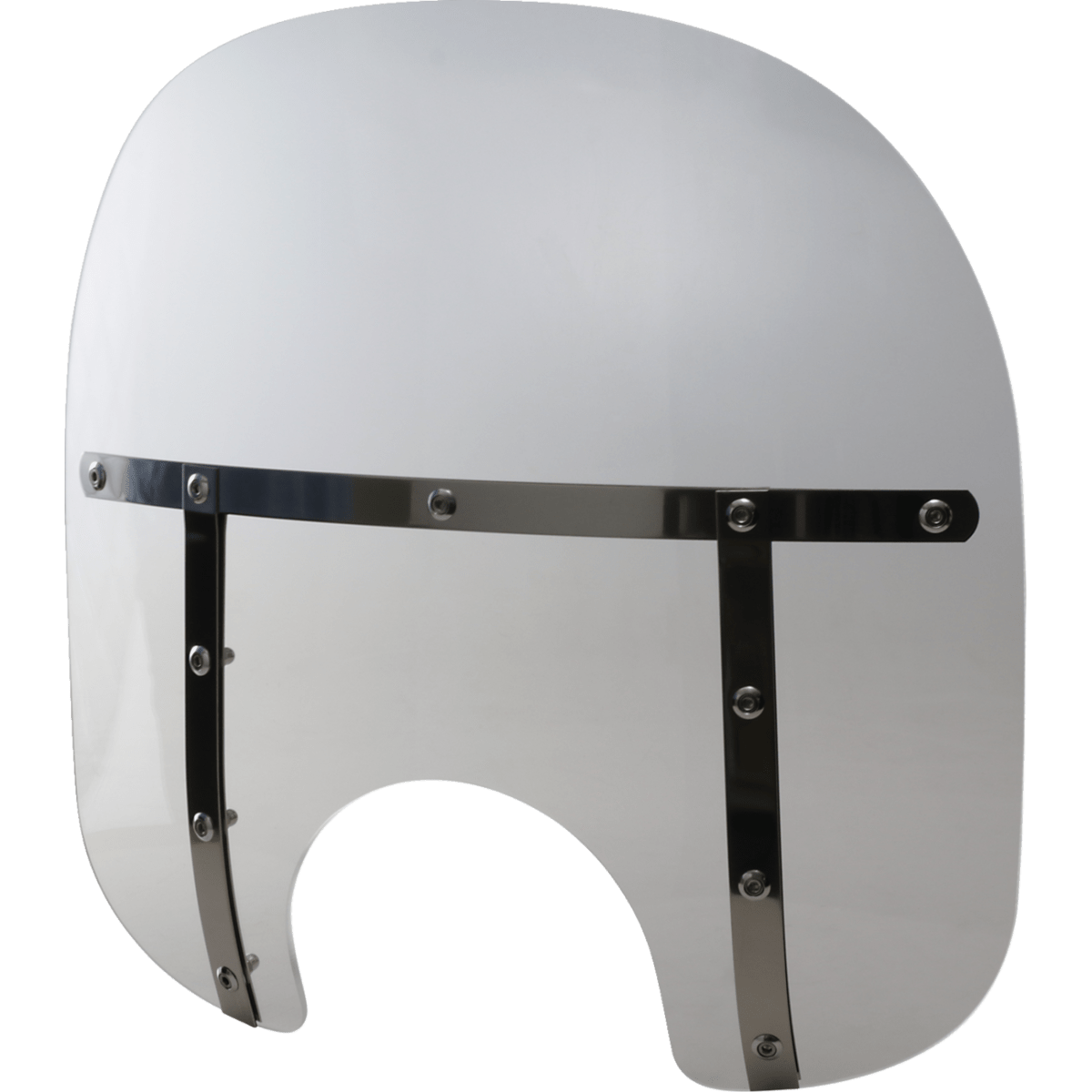 MEMPHIS SHADES - Memphis Fats Windshield - 5 3/4" - 7" - 13" - Clear - MetalCore Harley Supply - View 2