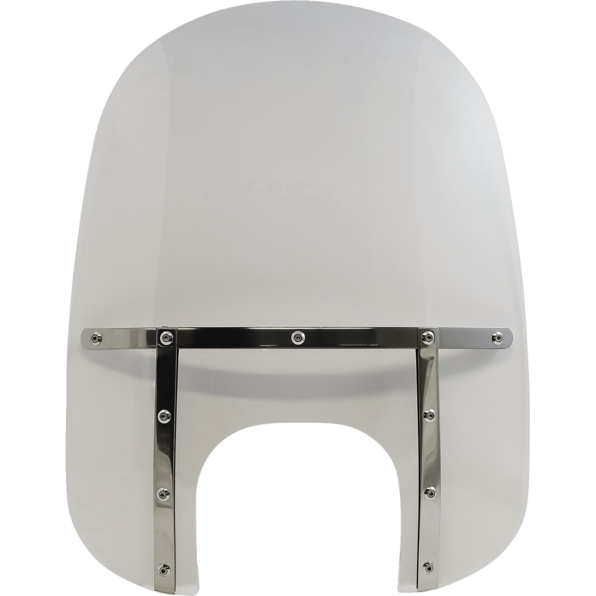 MEMPHIS SHADES - Memphis Fats Windshield Big Headlight Cutout - 19" - Clear - MetalCore Harley Supply