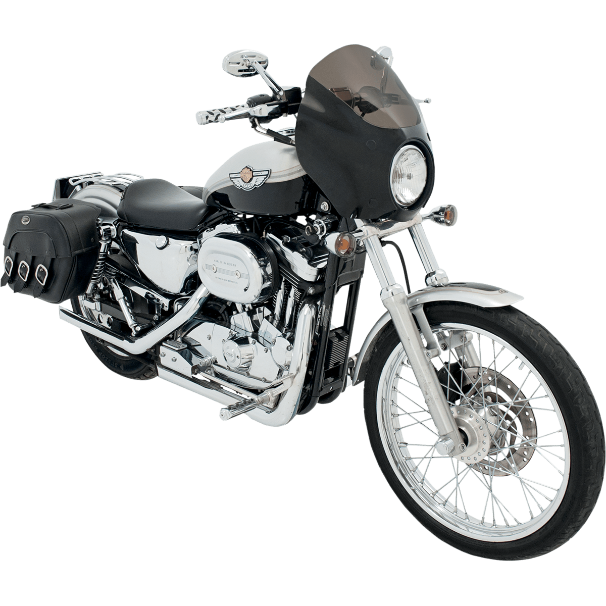 MEMPHIS SHADES - Gauntlet Fairing - Softail / Sportster 1200C View 5 - MetalCore Harley Supply