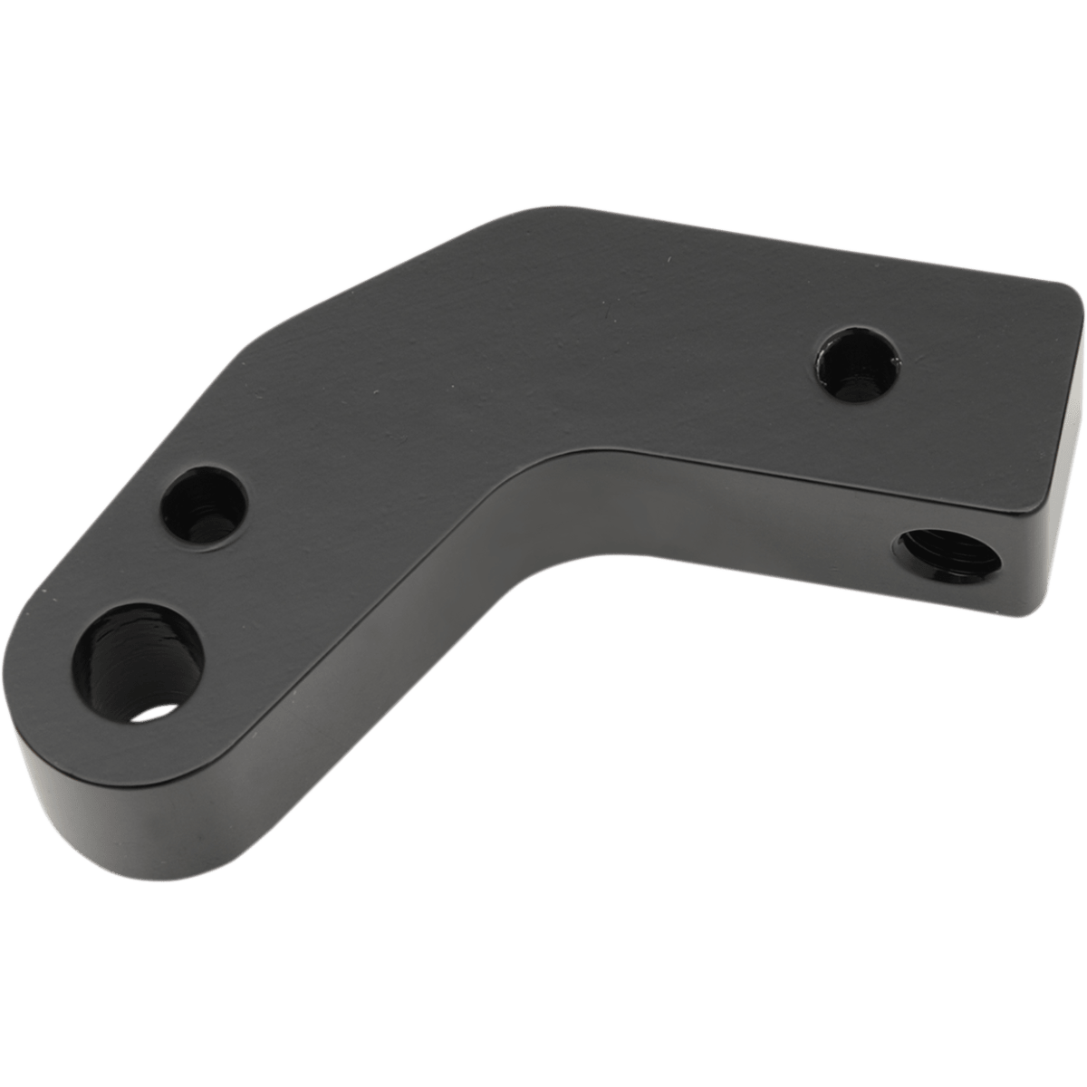 MEMPHIS SHADES - Headlight Extension Block - 3/4" dropdown Black - MetalCore Harley Supply