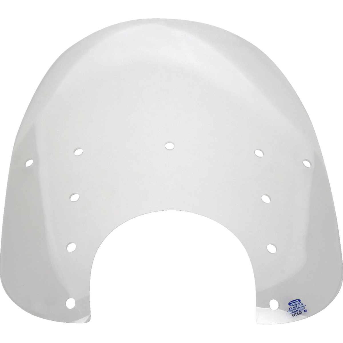 MEMPHIS SHADES - Replacement Plastic for Memphis Fats - 5 3/4" - 7" - 17" - Clear - MetalCore Harley Supply