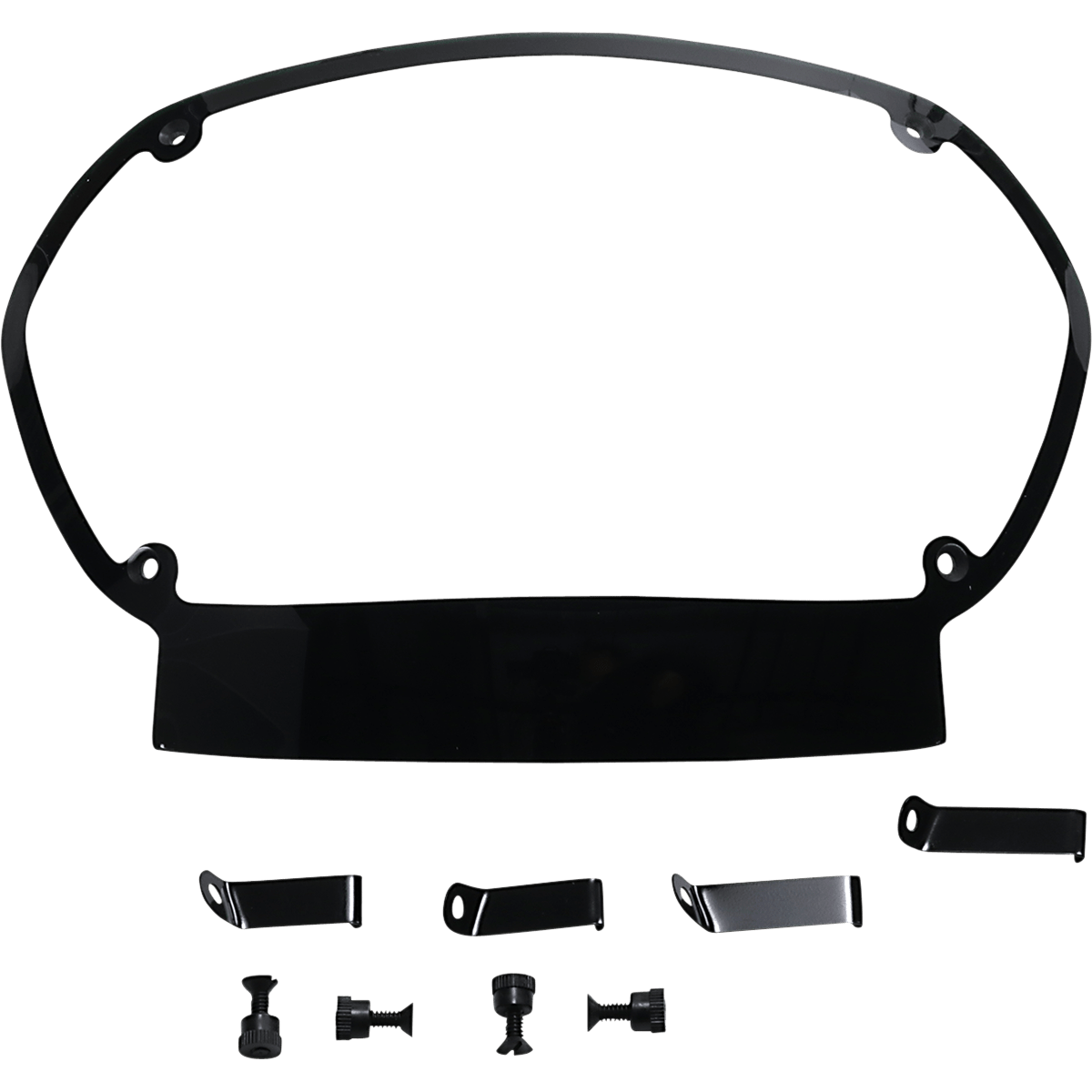 MEMPHIS SHADES - Road Warrior Lens Cover - Black - MetalCore Harley Supply