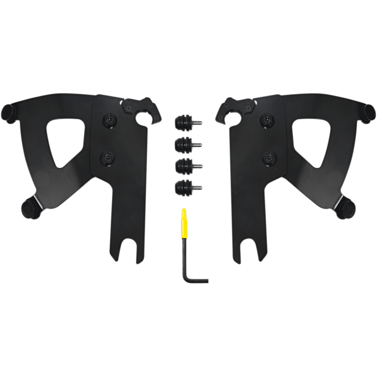MEMPHIS SHADES - Road Warrior Trigger-Lock Mount Kit - '18-'24 FLHRXS and '04-'07 FLHRS/FLHRSI Black