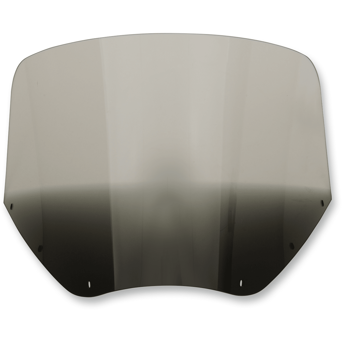 MEMPHIS SHADES - Road Warrior Windshield - 11" Black smoke Solid - MetalCore Harley Supply