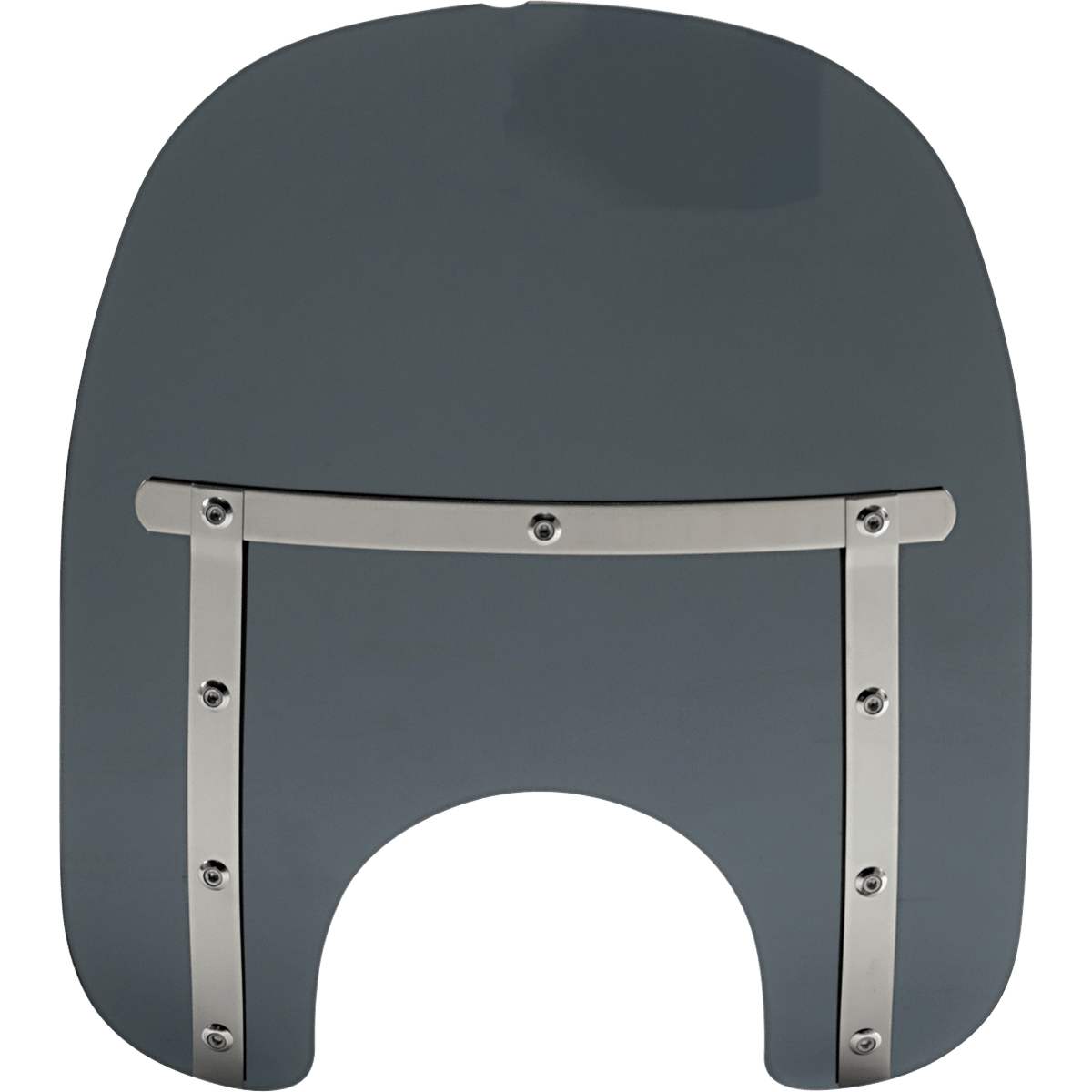 MEMPHIS SHADES - Memphis Slim Windshield - 5 3/4" - 7" - 15" - Dark black smoke - MetalCore Harley Supply