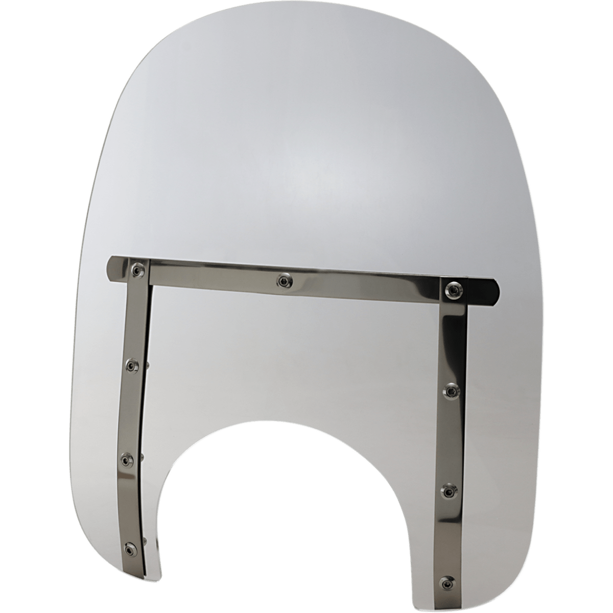 MEMPHIS SHADES - Memphis Slim Windshield - 9" - 15" - Clear - MetalCore Harley Supply