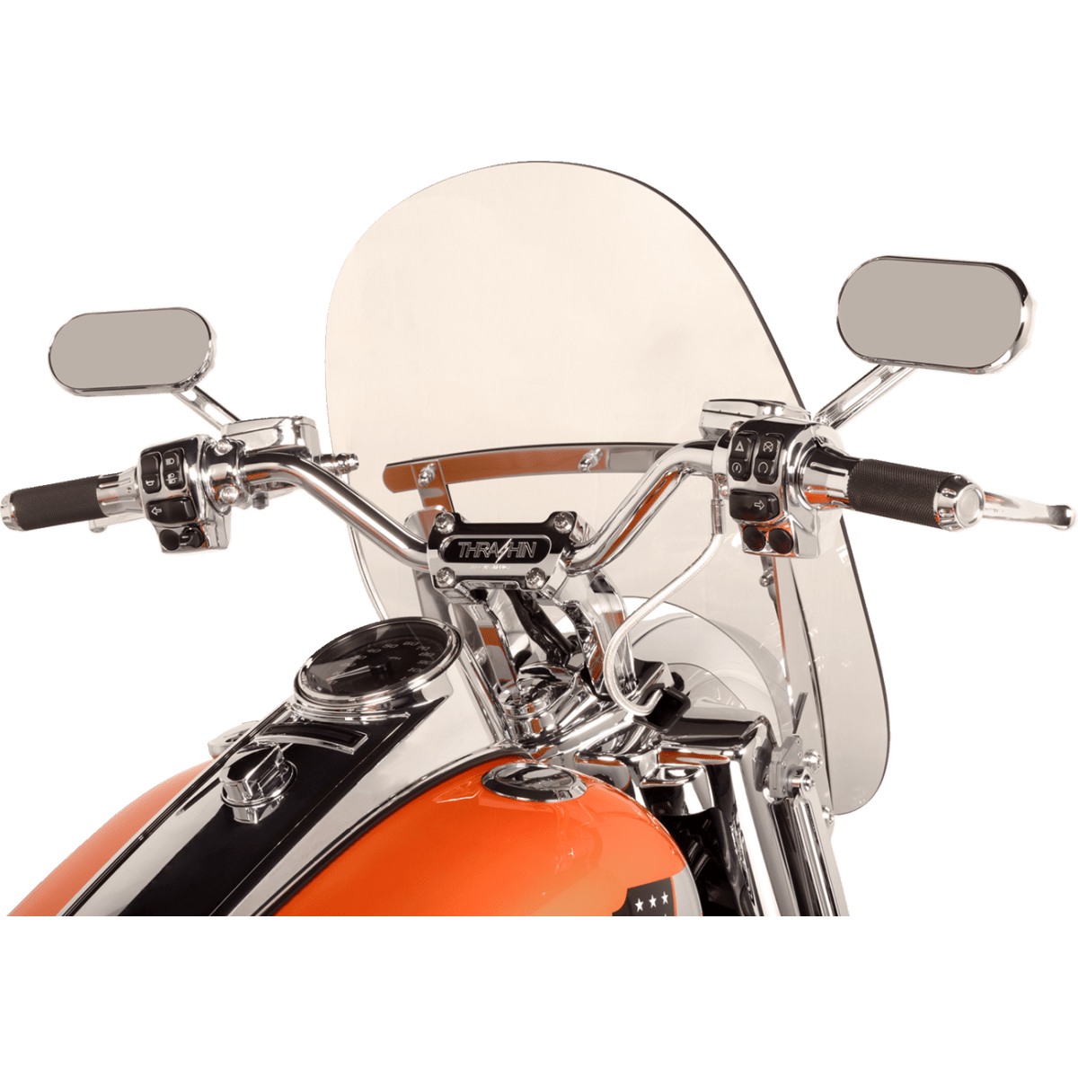 MEMPHIS SHADES - Memphis Slim Windshield - 9" - 15" - Solar - MetalCore Harley Supply - View 3