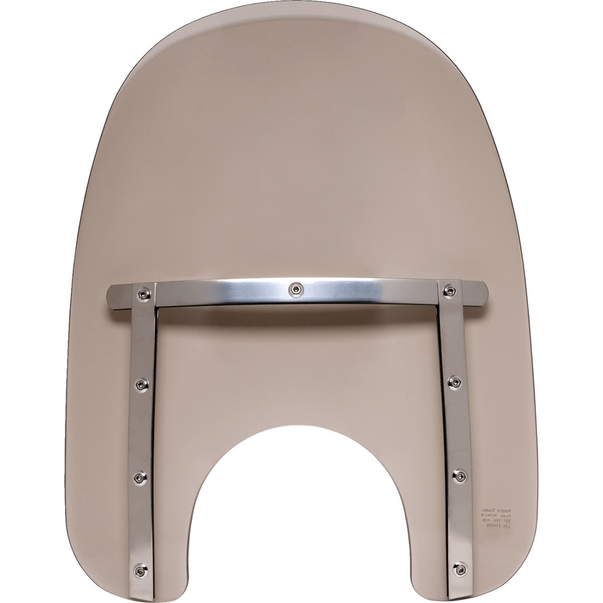MEMPHIS SHADES - Memphis Slim Windshield - 5 3/4" - 7" - 17" - Solar - MetalCore Harley Supply