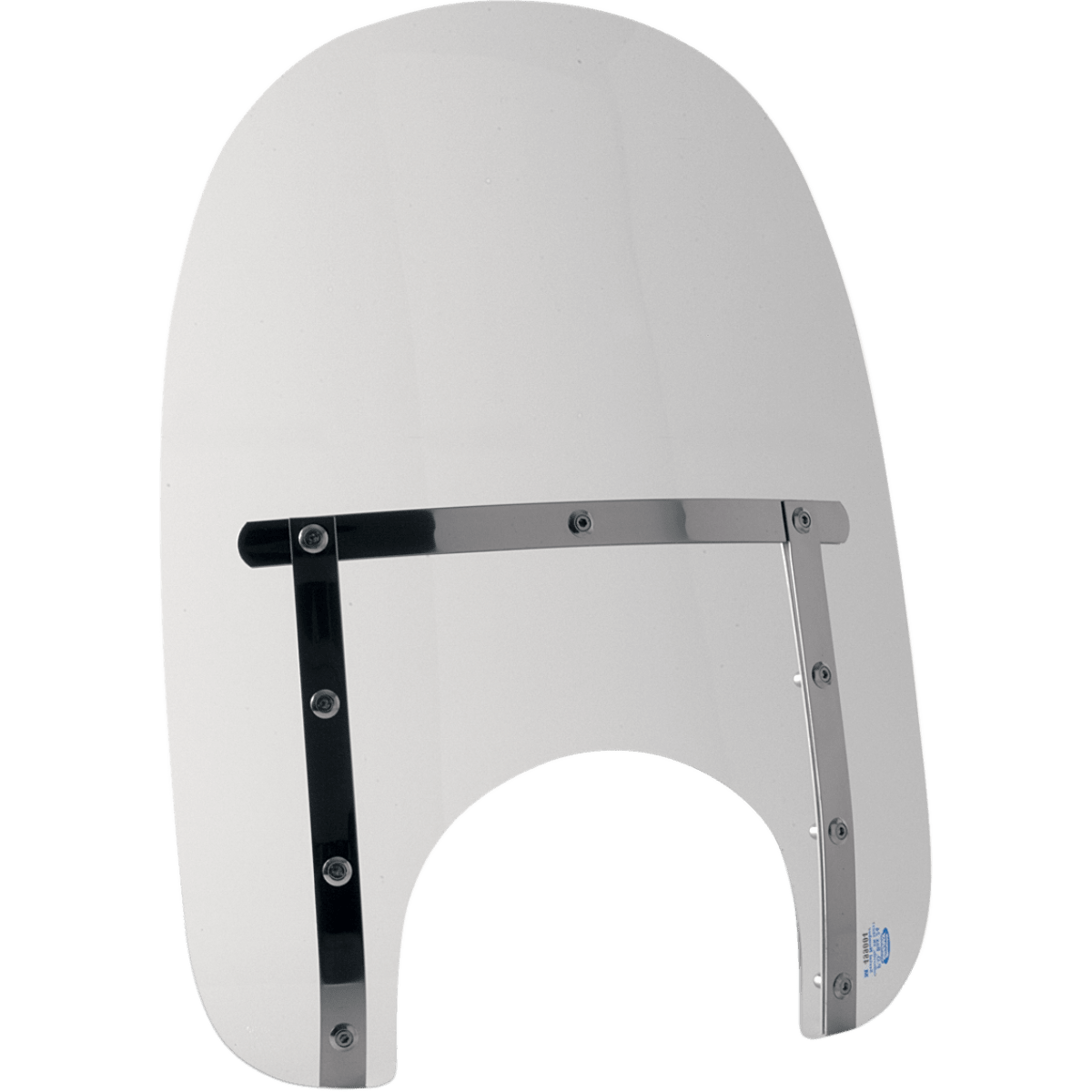 MEMPHIS SHADES - Memphis Slim Windshield - 9" - 17" - Clear - MetalCore Harley Supply